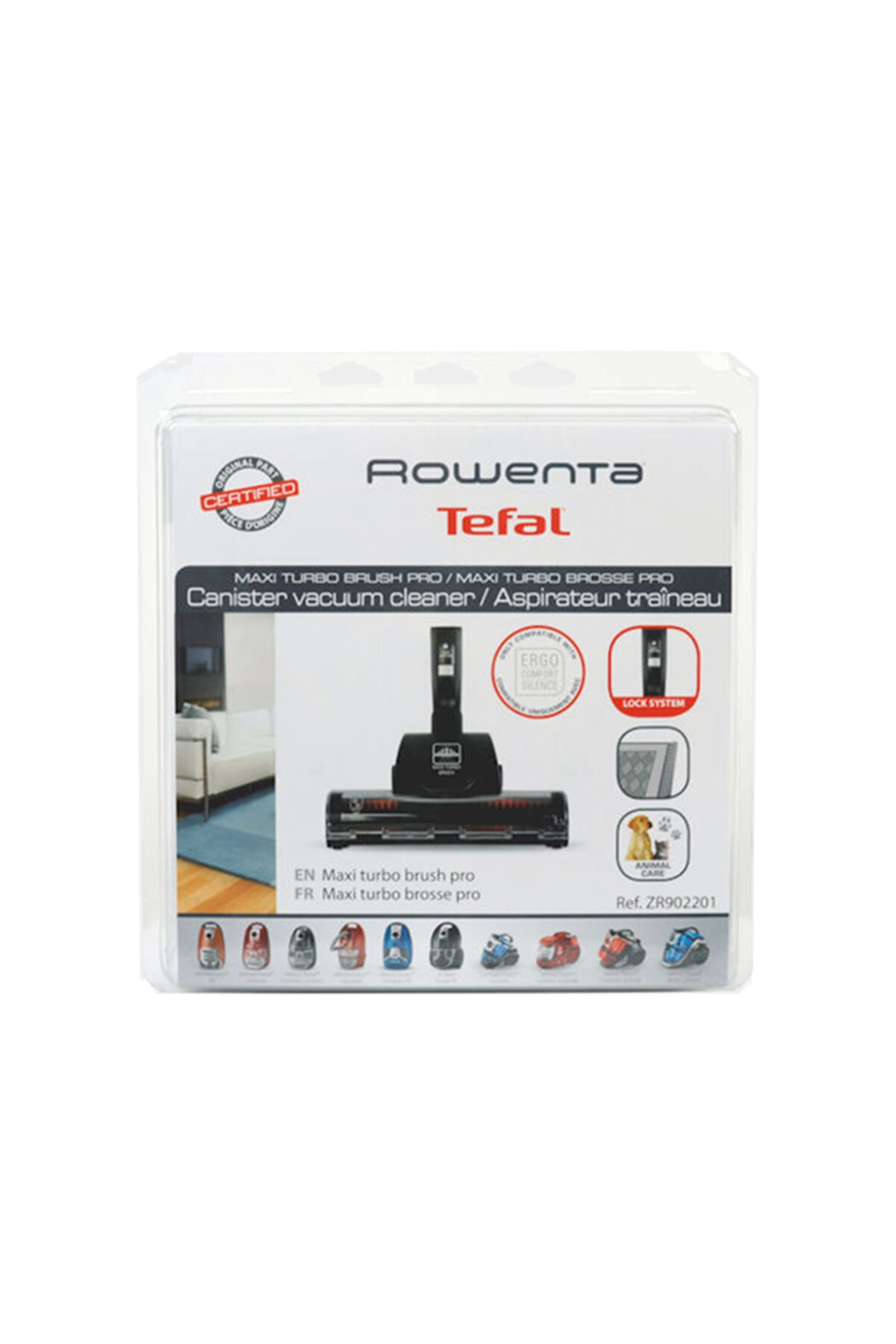 Tefal, rowenta Maxi Turbobrush Süpürücü Başlık Zr902201