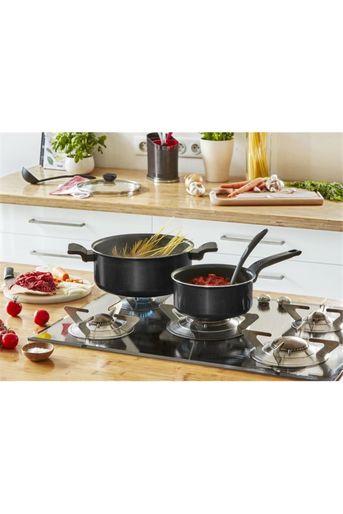 B56772 Titanyum 1X SimplyClean Kısa Tencere 28 cm
