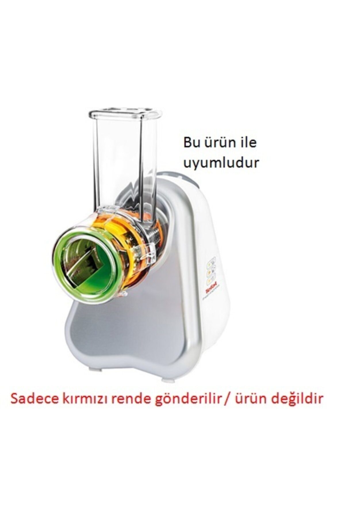 Tefal Kırmızı Fresh Express Rende Aparatı