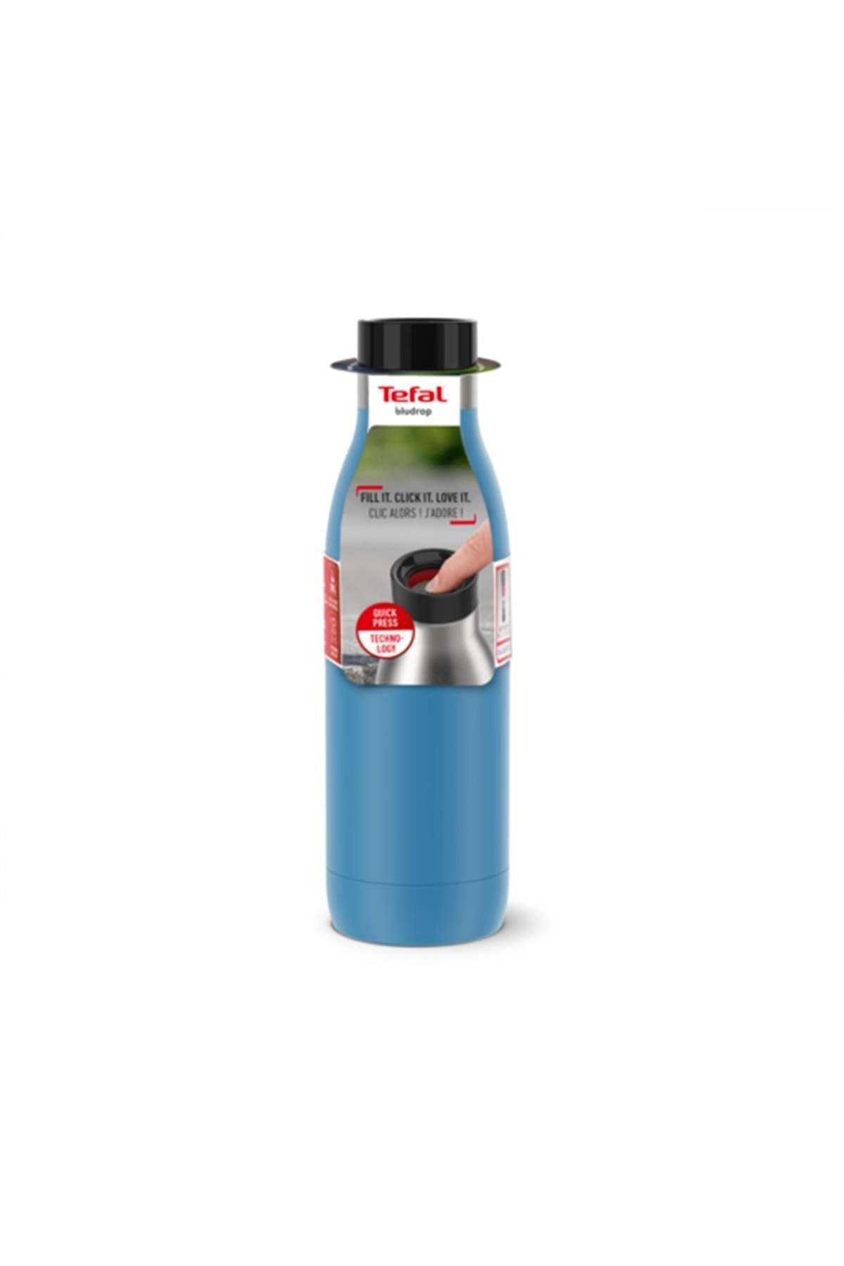 Tefal Bludrop Mavi Termos Şişe - 0.5 L