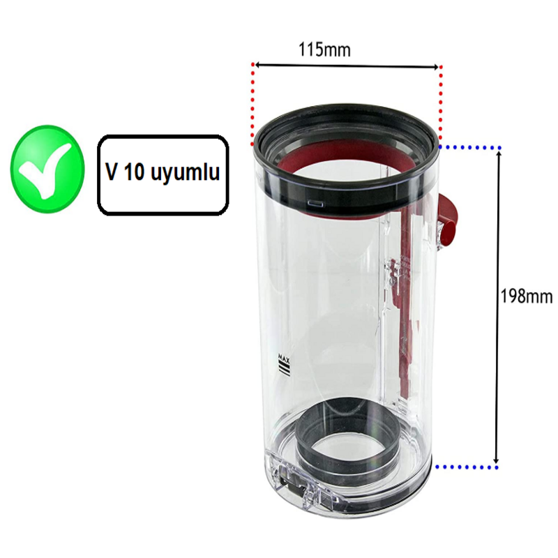 Dyson V10 toz haznesi 969509-01