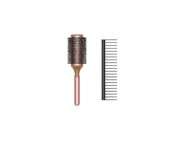 Dyson  fön fırçası ve saç açma tarağ rose siyah 