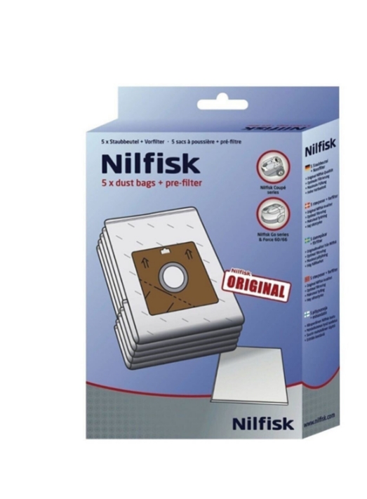 Nilfisk  Coupe - One Serisi Orijinal Toz Torbası ( 5 Li )