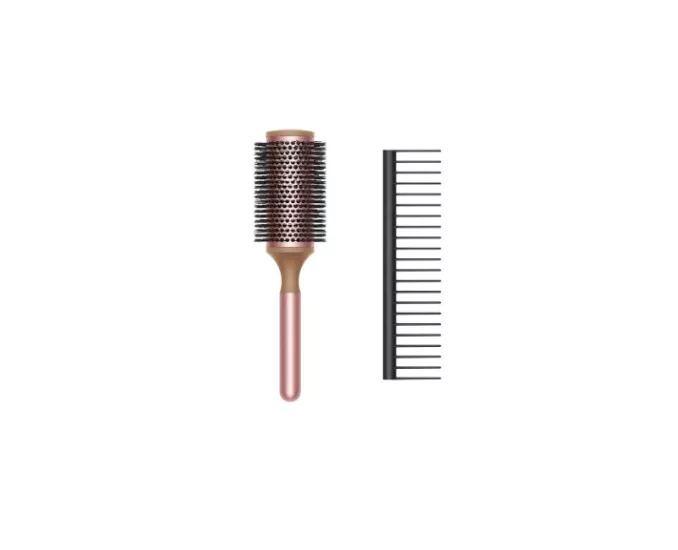Dyson  fön fırçası ve saç açma tarağ rose siyah 